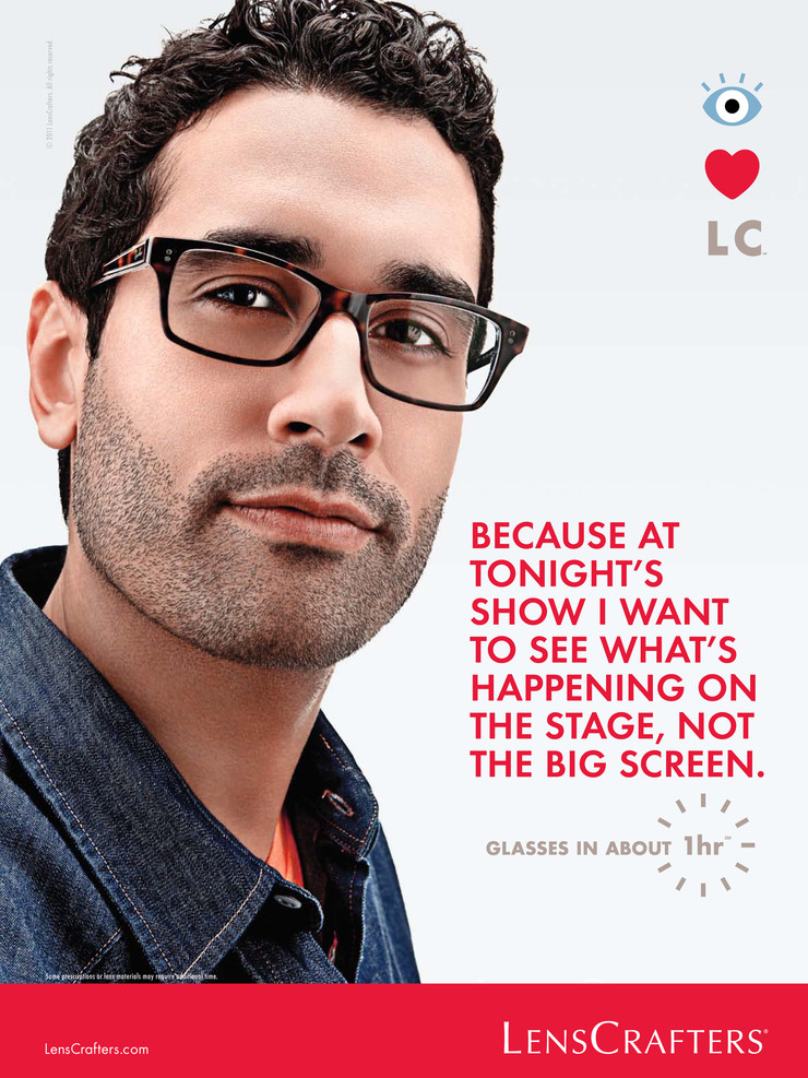 Lenscrafters man